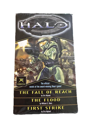 Halo Books 1-3 Bundle (The Flood, First Strike & The Fall Of Reach) BNIB